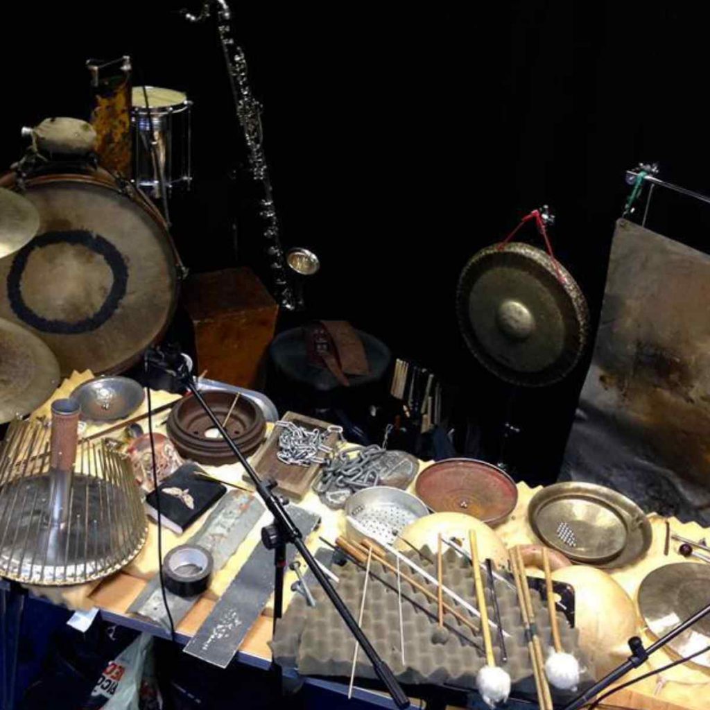 HOwie trash metal set up Ⓒarchitectsofrosslyn